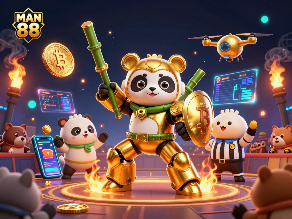 Engage with exciting opportunities at MAN 88, featuring a dynamic scene of gaming action.