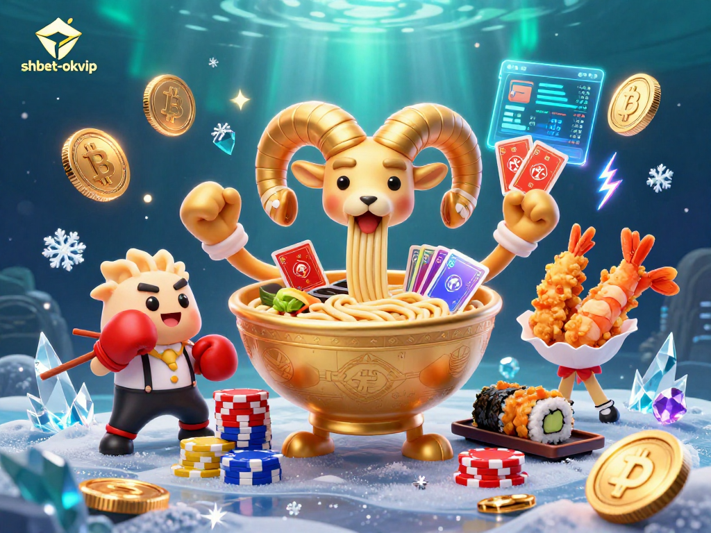 Experience vibrant gameplay with shbet-okvip: giant ramen bowl dealer, crypto coins in action