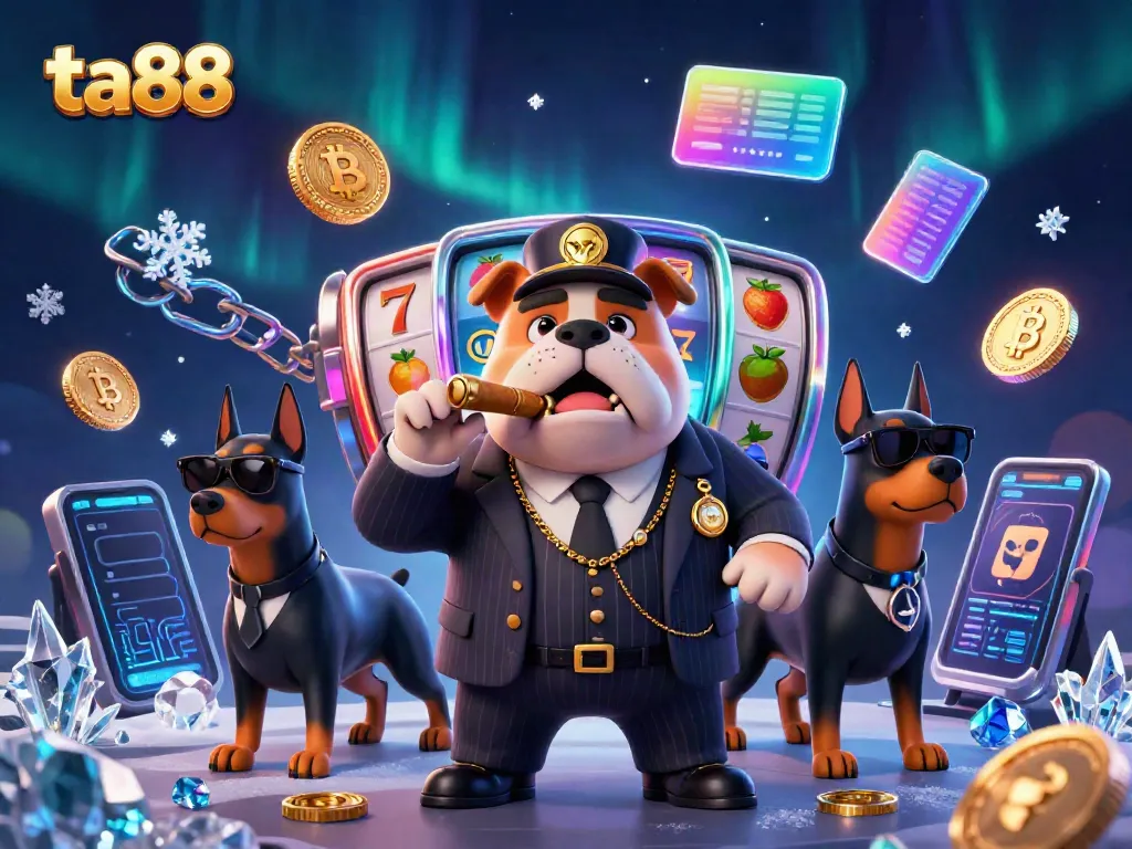 Experience the vibrant excitement of ta88 with golden coins and animated casino elements.