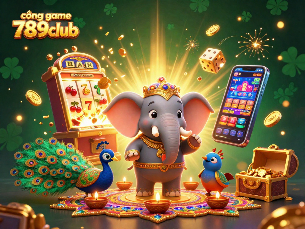 Play exciting casino games at cổng game 789club with vibrant, energetic atmosphere and visuals.
