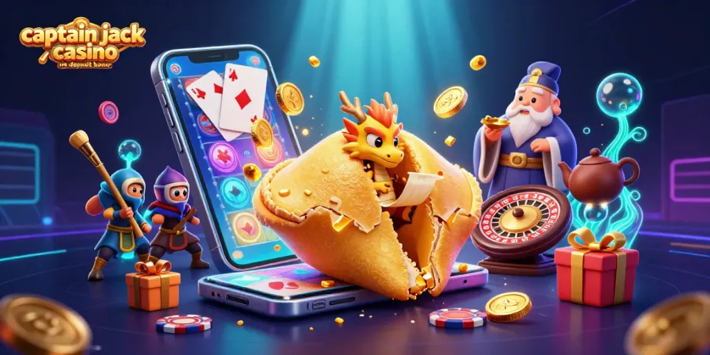 Experience the captain jack casino no deposit bonus with vibrant 3D characters and dynamic gaming elements.