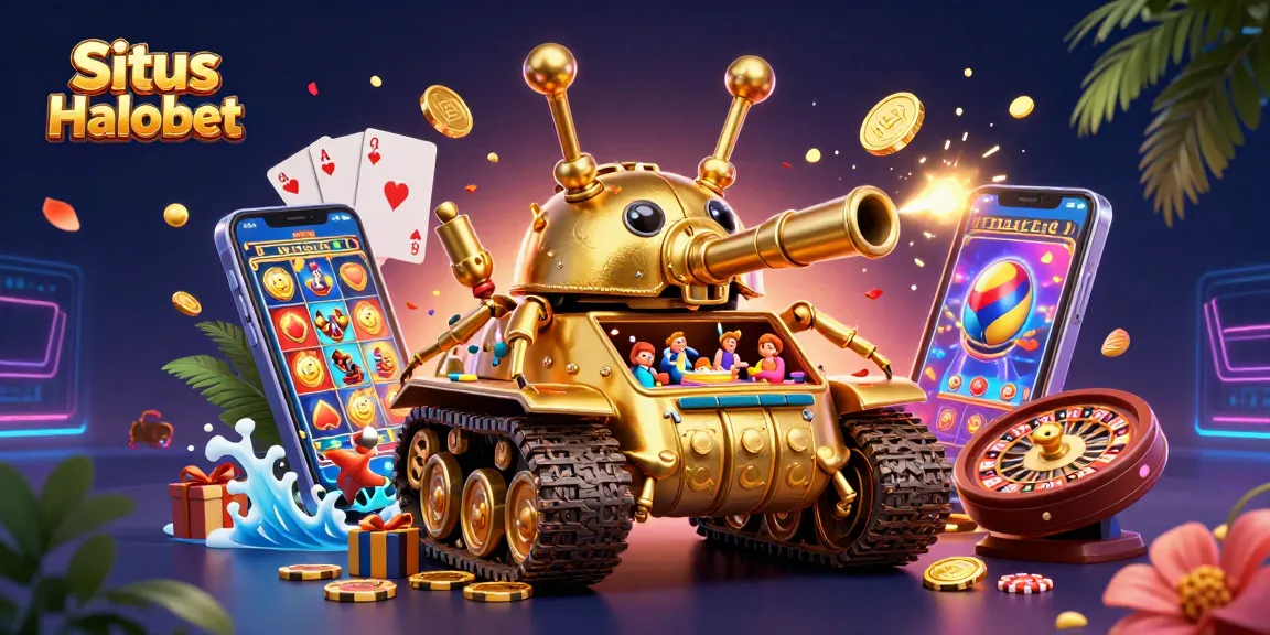 Situs Halobet; experience thrilling casino games with 3D dynamic slots and vibrant action.