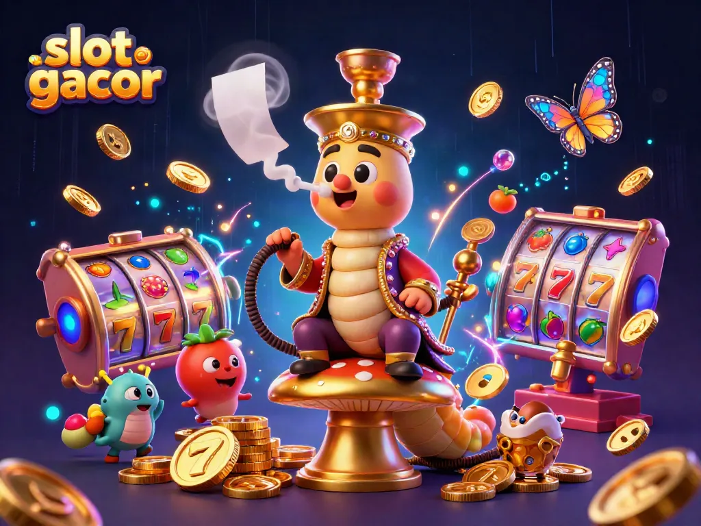 Experience thrill with slot gacor as symbols spin beneath dynamic light effects and vibrant 3D gaming elements.