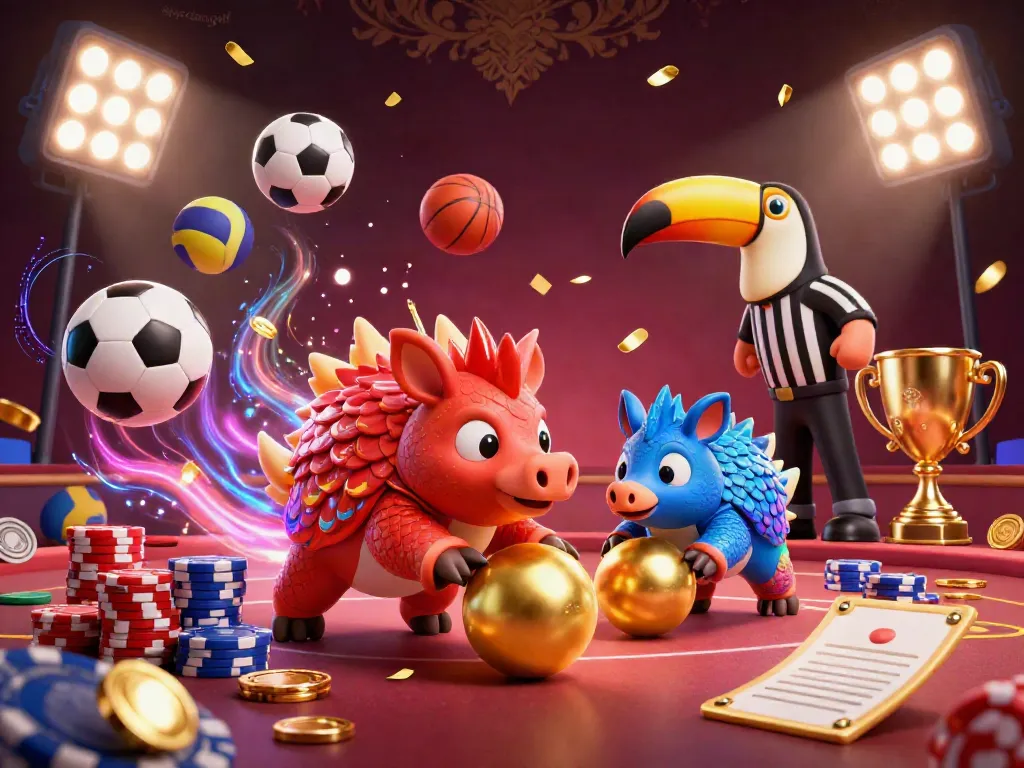 Engage in thrilling gameplay with skyxchangeid as rival pangolins duel in a vibrant betting arena.
