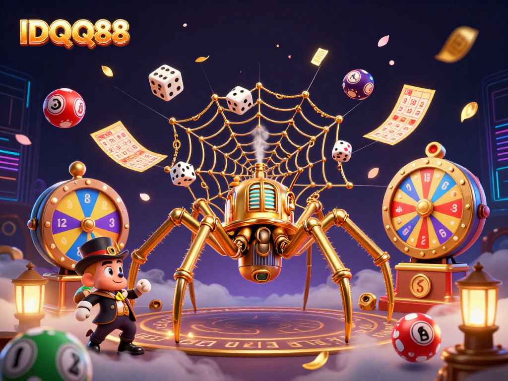 Experience the excitement of IDQQ88 as you explore the vibrant casino world with lively lottery elements.