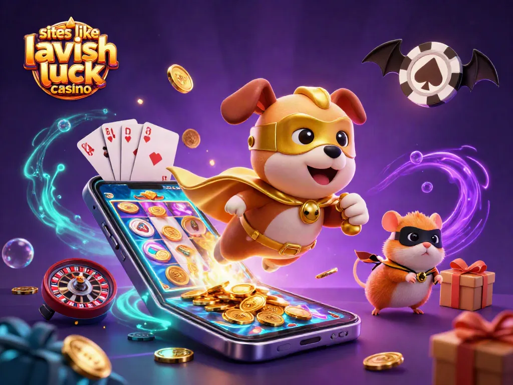 Enjoy exciting gameplay with sites like Lavish Luck Casino featuring dynamic characters and casino elements.