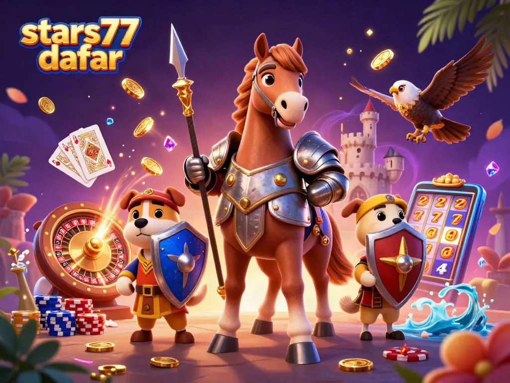 Permainan slot dengan stars77 daftar dan fitur modern, menarik perhatian pengguna.