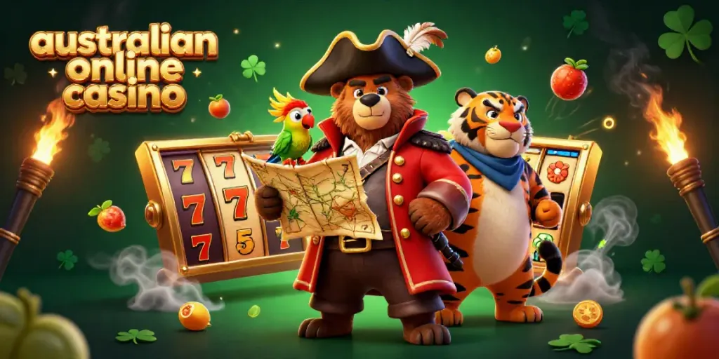 Experience thrills at the australian online casino with vibrant 3D characters and exciting slots.
